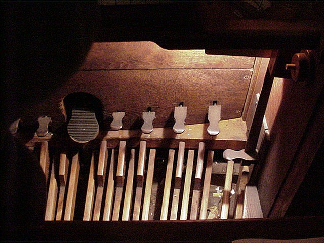 organ pedals
